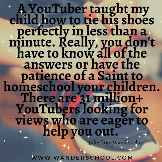 patience homeschooling youtube