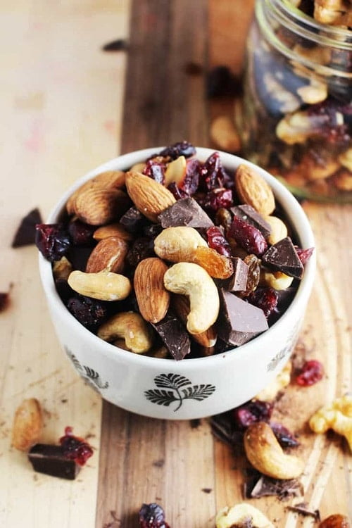 healthy trail mix recipe for hiking