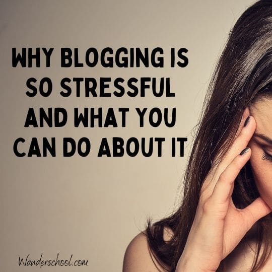 reduce blogging stress, stress-free blogging